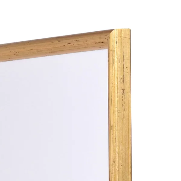 Holz Bilderrahmen Avignon 10x10 cm | gold | Normalglas (2 mm)