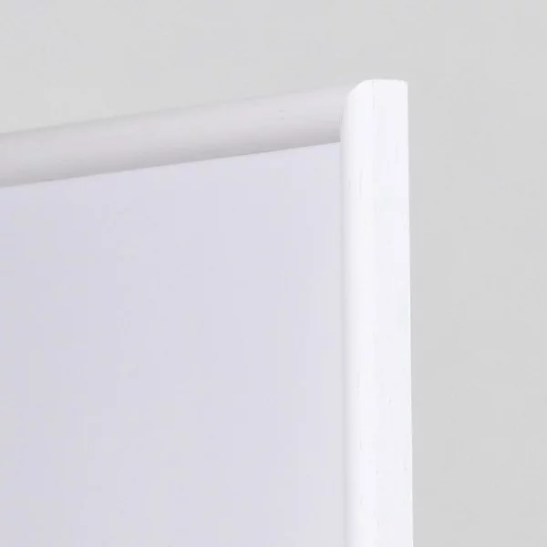 Cadre en bois Avignon 9x13 cm | blanc | verre standard (2 mm)