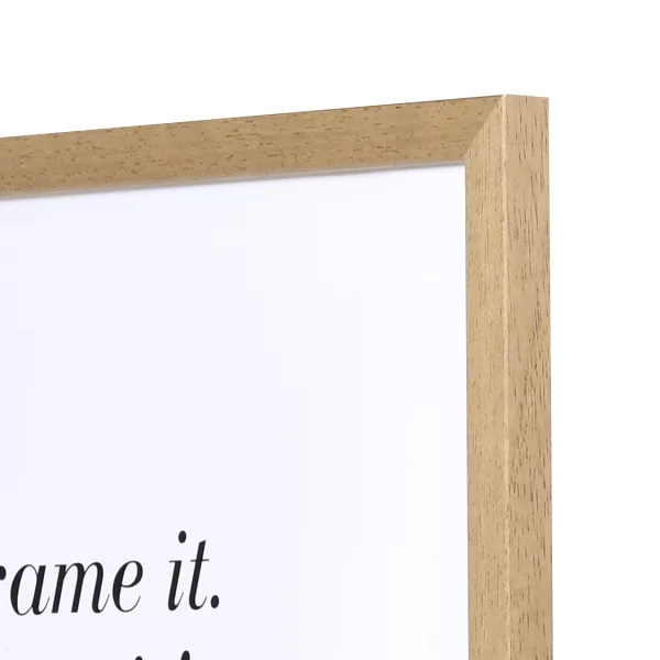 Cadre en bois Arras sur mesure chêne | verre standard (2 mm)