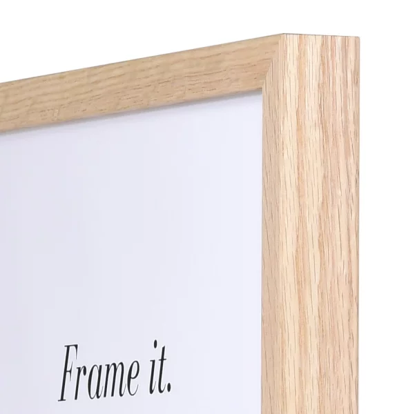 Cadre en bois Vienne 9x13 cm | chêne | verre standard (2 mm)