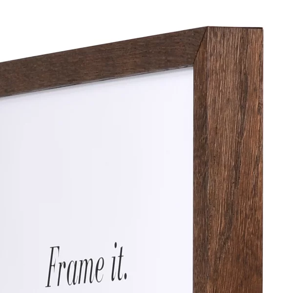 Cadre en bois Vienne 9x13 cm | noyer | verre standard (2 mm)