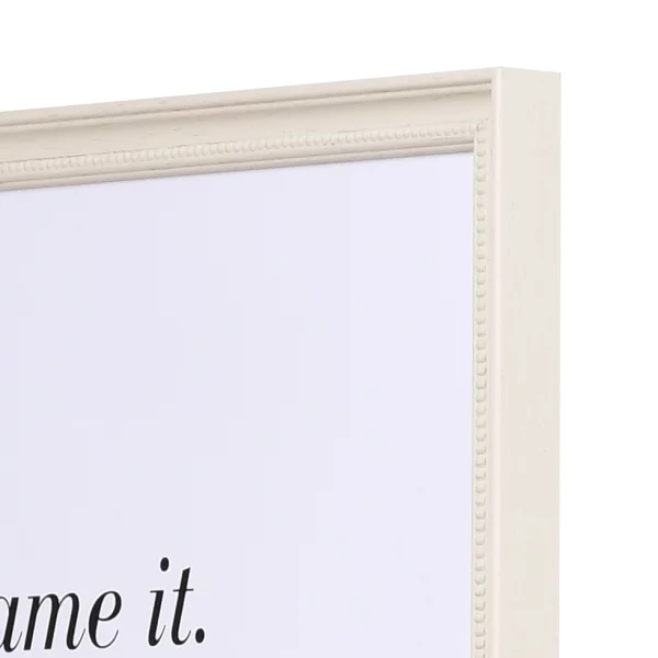 Cadre en bois Auray 9x13 cm | blanc | verre standard (2 mm)