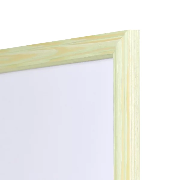 Cadre en bois Saint-Michel sur mesure vert | verre standard (2 mm)
