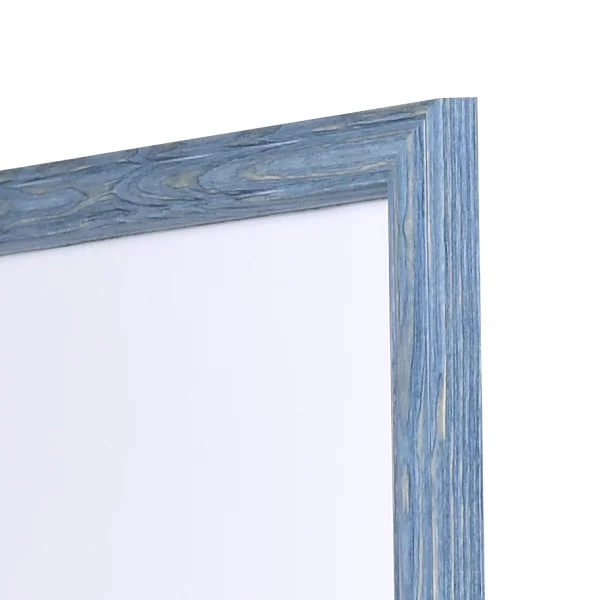 Holz Bilderrahmen Saint-Michel 25x35 cm | grau-blau | Normalglas (2 mm)