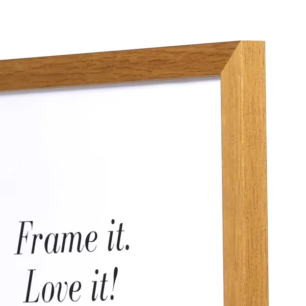 Cadre en bois Lorraine 30x40 cm | chêne | verre standard (2 mm)