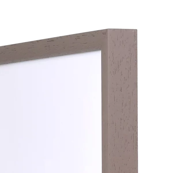 Holz Bilderrahmen Burgund 10x10 cm | braun | Normalglas (2 mm)