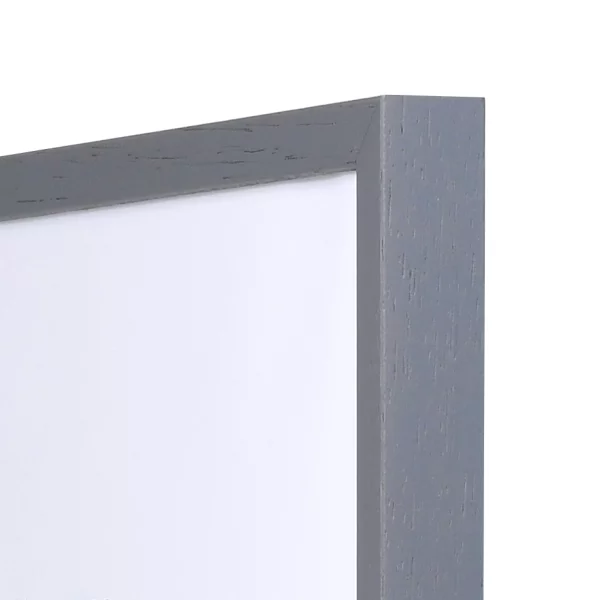 Cadre en bois Bourgogne 9x13 cm | gris | verre standard (2 mm)