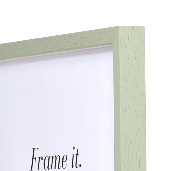 Cadre 3D Bourgogne sur mesure vert | verre standard (2 mm)