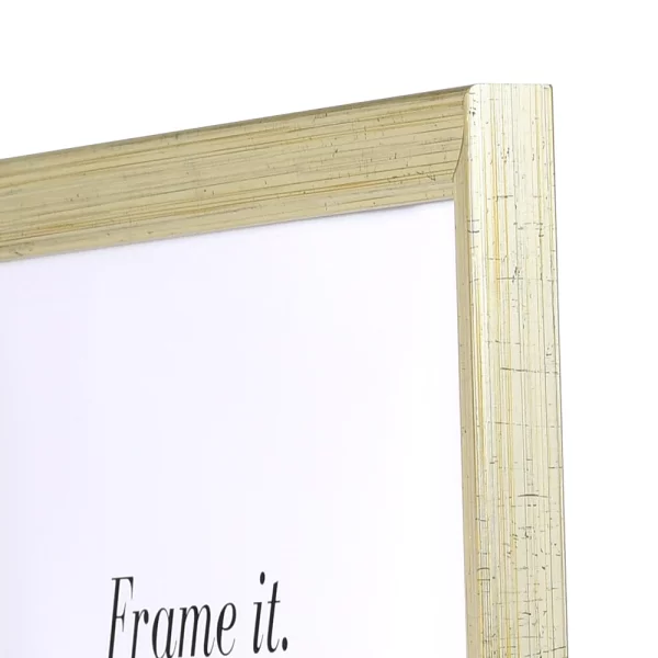 Holz Bilderrahmen Périgueux 50x65 cm | antiksilber | Normalglas (2 mm)