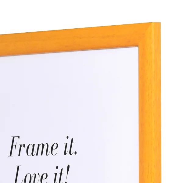 Holz Bilderrahmen Paris 70x100 cm | honig | ohne Glas, mit Rückwand