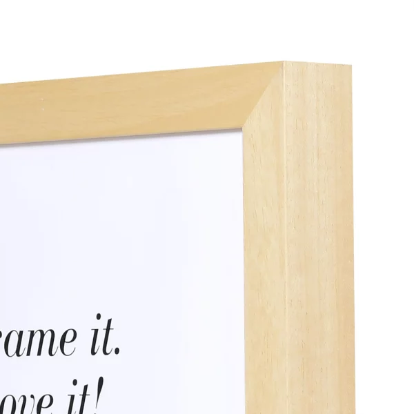 Cadre en bois Nouvelle 9x13 cm | naturel | verre standard (2 mm)