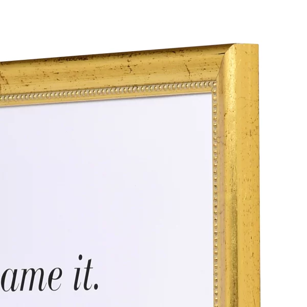 Barock Bilderrahmen Boulay 14,8x21 cm (A5) | gold | Normalglas (2 mm)