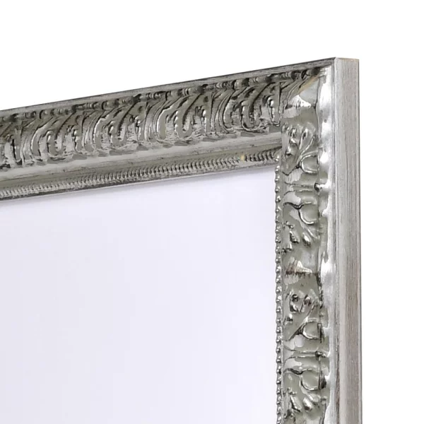 Cadre de style baroque Cassis sur mesure argent | verre standard (2 mm)