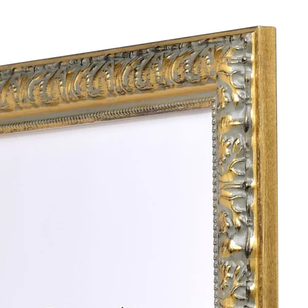 Barock Bilderrahmen Cassis 59,4x84,1 cm (A1) | gold | Antireflexglas mattiert (2 mm)