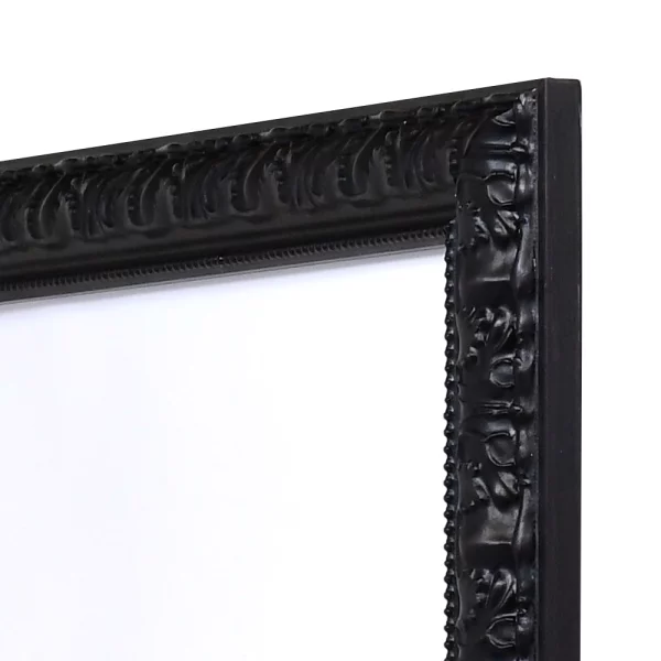 Cadre de style baroque Cassis 24x30 cm | noir | verre standard (2 mm)