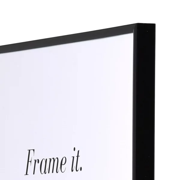 Cadre en plastique ART 42x59,4 cm (A2) | noir | verre standard (2 mm)