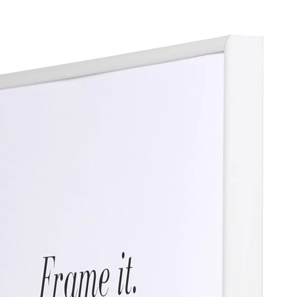 Cadre en plastique ART 70x100 cm | blanc | verre standard (2 mm)