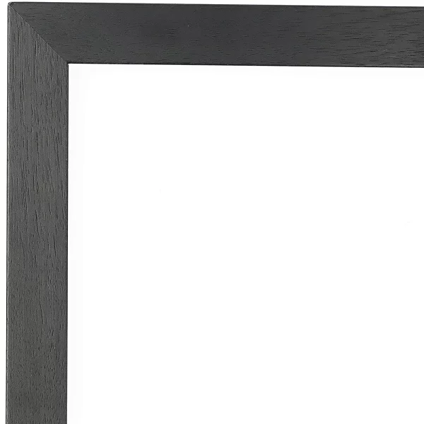 Holzrahmen Bellinzona nach Maß Schwarz seidenmatt | Leerrahmen (ohne Glas und Rückwand)