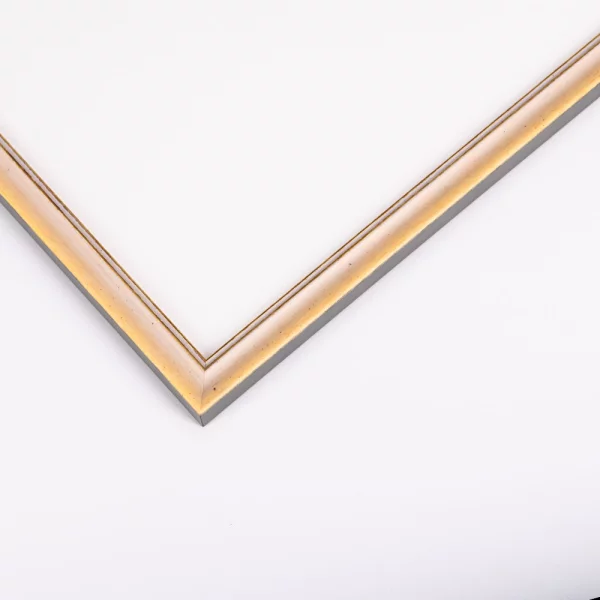 Holz Bilderrahmen Thüringen nach Maß Gelb | Normalglas (2 mm)