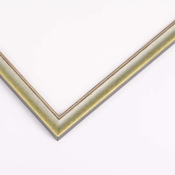 Cadre en bois Thuringe sur mesure vert | verre standard (2 mm)