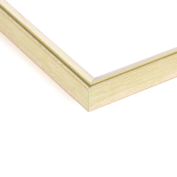 Cadre en bois Francfort sur mesure vert | verre antireflet mat (2 mm)