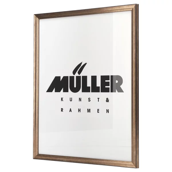 Cadre en bois Saxe Anhalt sur mesure cuivre | verre standard (2 mm)