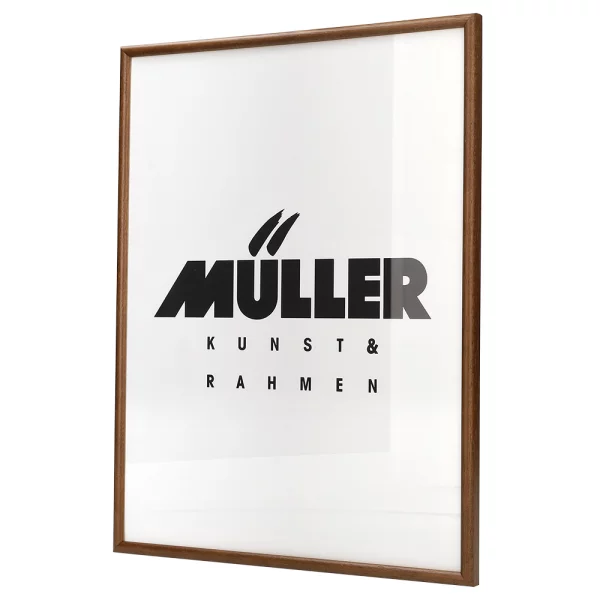 Cadre en bois Hesse sur mesure chêne | verre standard (2 mm)