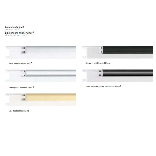 Alu-Bilderrahmen Profil 8 50x60 cm | Silber matt | Normalglas (2 mm)