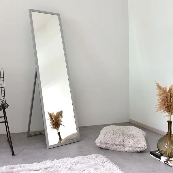 Standspiegel Oslo - 40x160 cm 40x160 cm | Silber | Spiegel (2 mm)