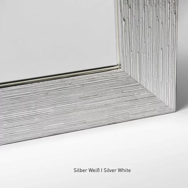 Wandspiegel Chiara - 70x170 cm 70x170 cm | Silber/Weiß | Spiegel (2 mm)