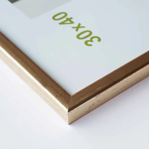 Cadre en bois Zoom 15x20 cm | or | verre standard (2 mm)