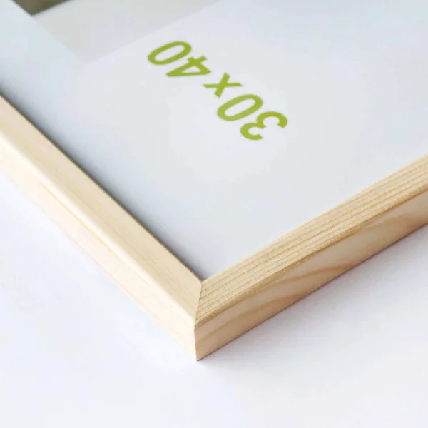 Cadre en bois Zoom 10x15 cm | naturel | verre standard (2 mm)