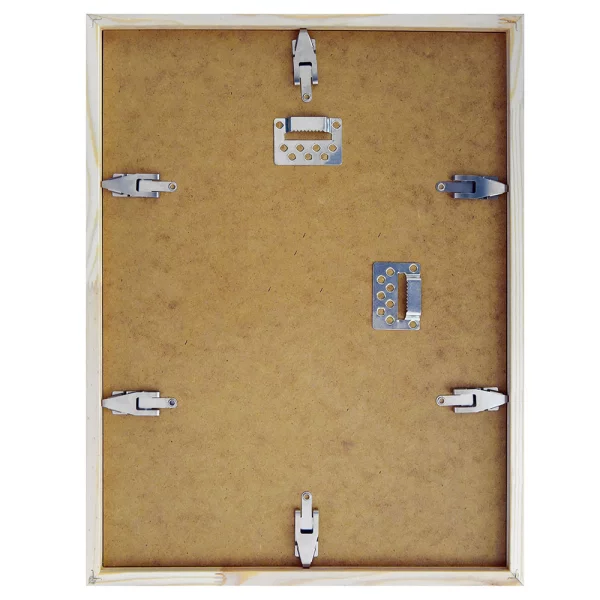 Cadre en bois Skava avec passe-partout 29,7x42 cm (21x29,7 cm) | naturel | verre standard (2 mm)
