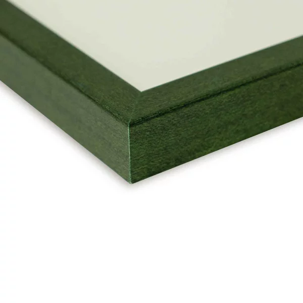 Cadre en bois Quadrum 29,7x42 cm (A3) | vert | verre standard (2 mm)
