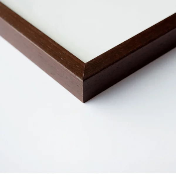 Cadre en bois Quadrum 30x40 cm | wengé | verre standard (2 mm)