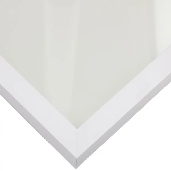 Fotorahmen Quadrum 13x18 cm | Weiß deckend | Normalglas (2 mm)