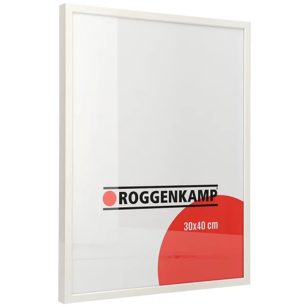 Cadre en aluminium Profil K 21x29,7 cm (A4) | blanc | verre standard (3 mm)