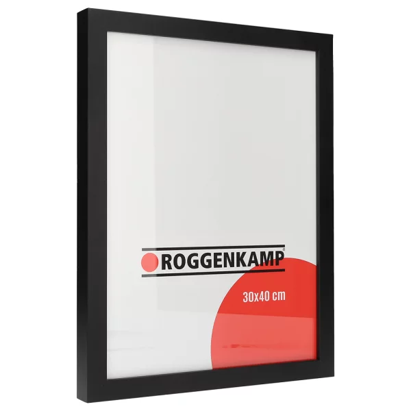 Cadre en bois de hêtre / érable 21x29,7 cm (A4) | hêtre noir | verre standard (3 mm)