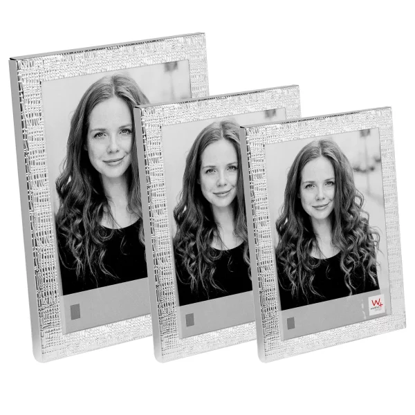 Cadre photo Mirja 10x15 cm | argent | verre standard (2 mm)