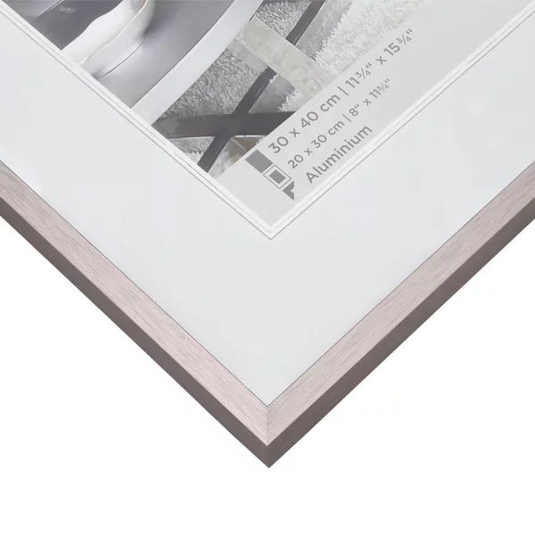 Cadre en aluminium Chair 20x30 cm | acier | verre standard (2 mm)