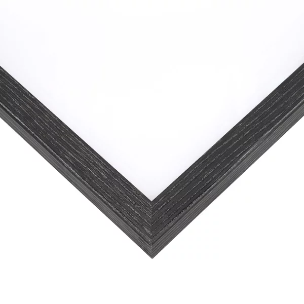 Cadre multi photos pour 3 photos Fiorito 3x10x15 cm | gris foncé | verre standard (2 mm)