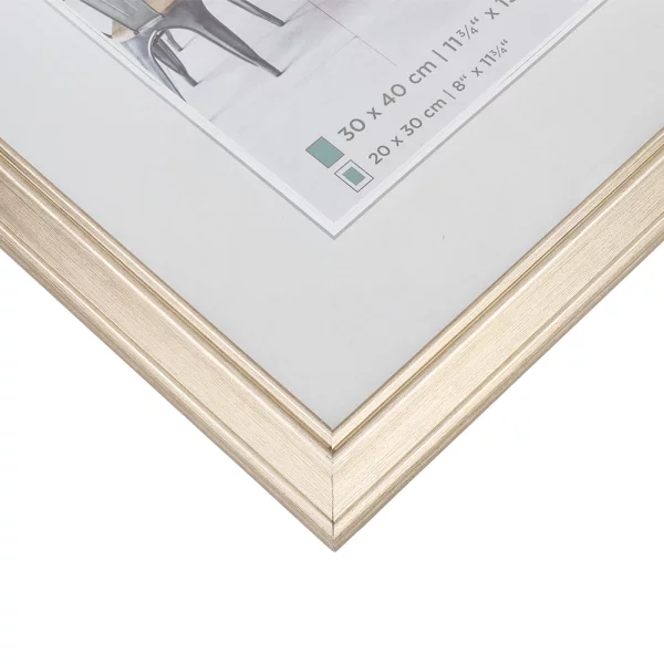 Cadre en plastique Lounge 13x18 cm | or | verre standard (2 mm)