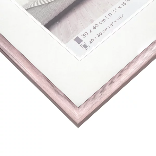 Cadre en plastique Construction 30x40 cm | acier | verre standard (2 mm)