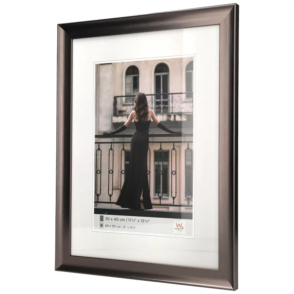 Cadre en plastique Venise 13x18 cm | acier | verre standard (2 mm)