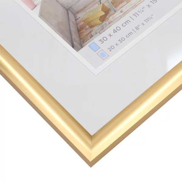 Cadre en plastique Trendstyle 10x15 cm | or | verre standard (2 mm)