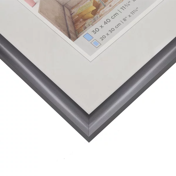 Cadre en plastique Trendstyle 10x15 cm | acier | verre standard (2 mm)