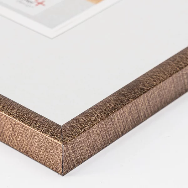 Cadre en plastique New Lifestyle 10x15 cm | bronze | verre standard (2 mm)