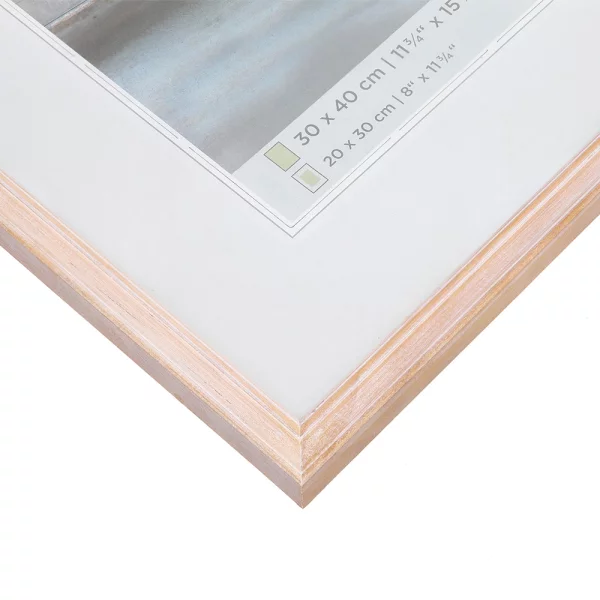 Cadre en bois Bench 10x15 cm | brun | verre standard (2 mm)