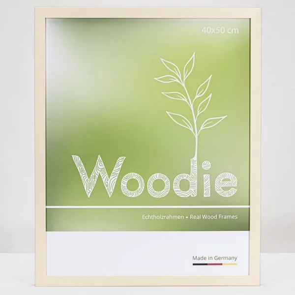 Cadre en bois Rhön 35x50 cm | tremble | verre standard