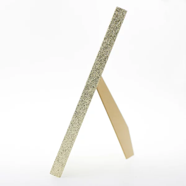 Fotorahmen Broadway mit Glitzereffekt 15x20 cm | Gold | Normalglas (2 mm)